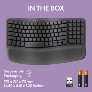 Logitech Wave Keys Bluetooth Keyboard